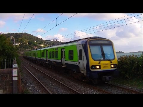 IE 29000 Class Commuter Train number 29117 - Killiney Station, Dublin