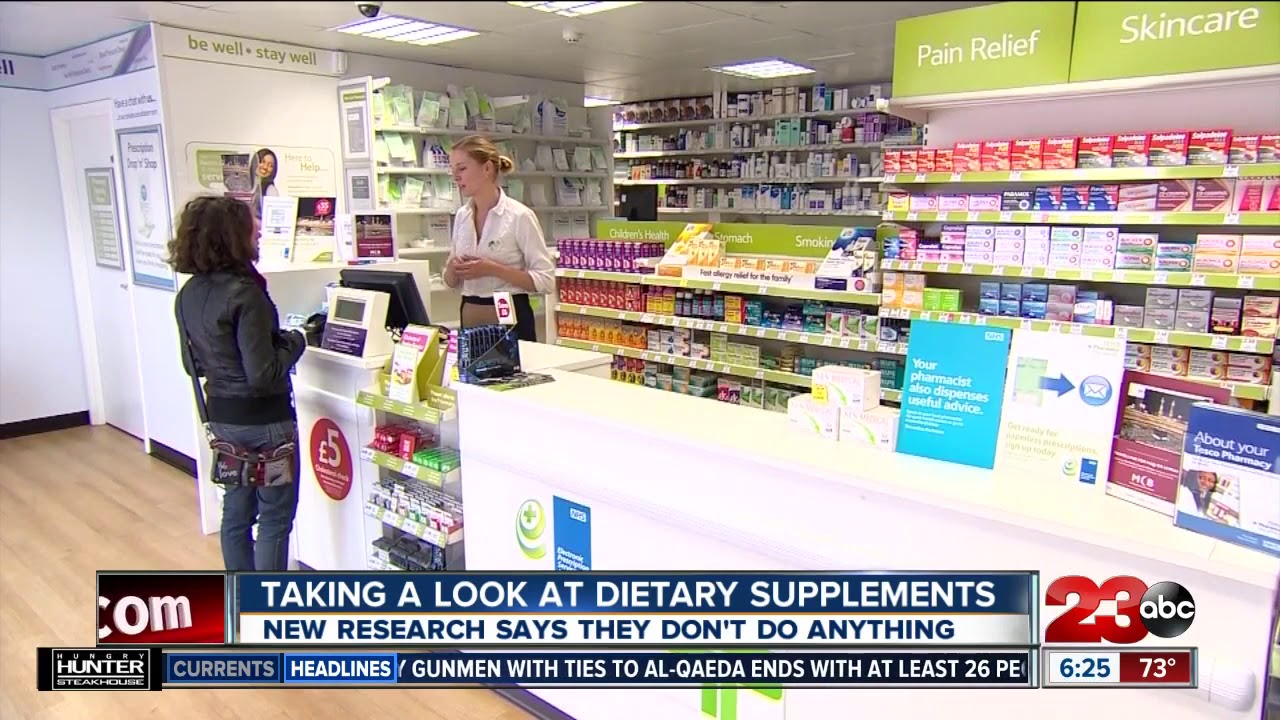 Taking a look at dietary supplements