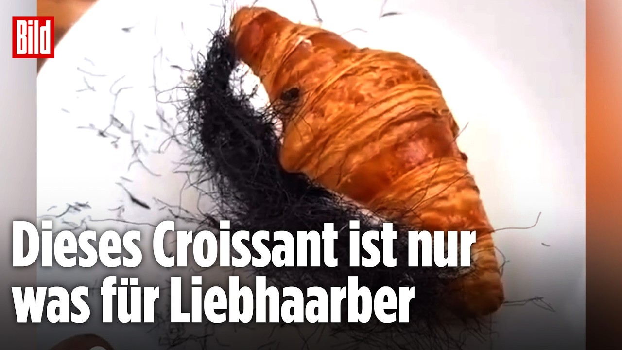 Croissant mit Haaren: Diese schräge Food-Idee ist leckerer als sie aussieht