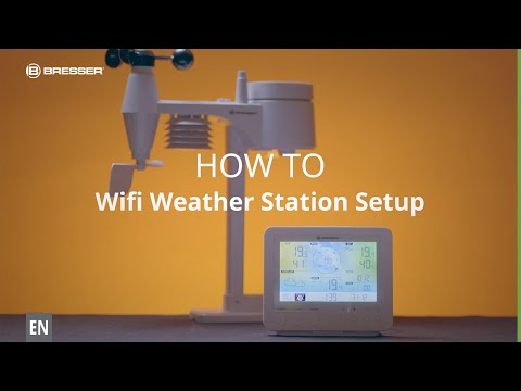 HOW TO - How do I set up my WIFI Weather Centre?
