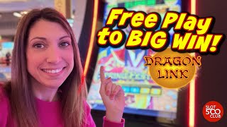 Wow! 😮 Big Win with $200 free play into Dragon Link slot at Resorts World Casino Las Vegas #slots