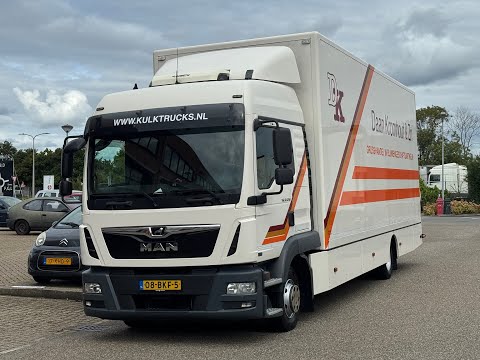 MAN TGL 12 250 XLX - LOW KM 450tkm - FULL SPOILER - NIGHT AC - YEAR 2017