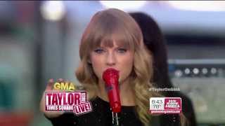 Taylor Swift ,HD,  Red , Live Good Morning America 2012,HD 720p