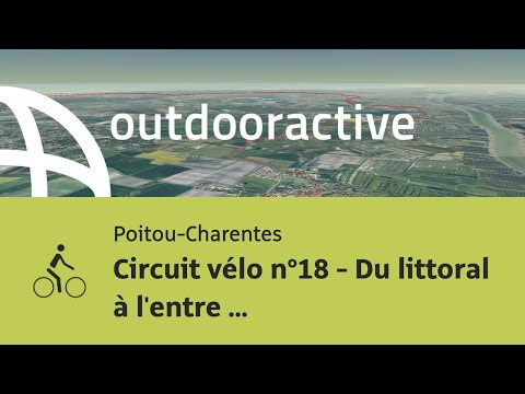 parcours VTC - Poitou-Charentes: Circuit vélo n°18 - Du littoral à l'entre deux estuaires
