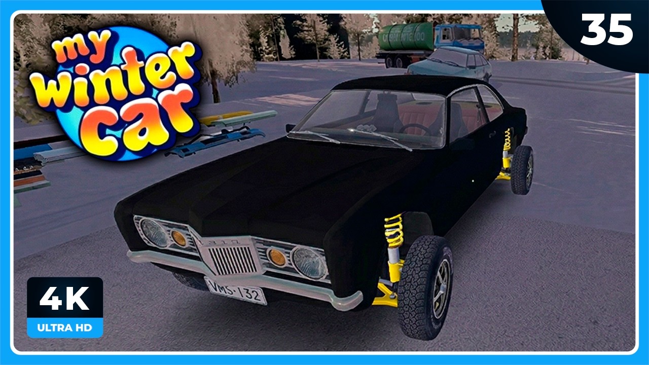 MWC #35 | MONTANDO LA NUEVA SUSPENSIÓN | MY WINTER CAR Gameplay Español