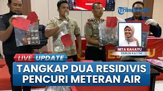 Gerak Cepat Polisi Tangkap 2 Residivis Maling Meteran Air, Pelaku Sempat Beraksi di 26 Lokasi di PPU