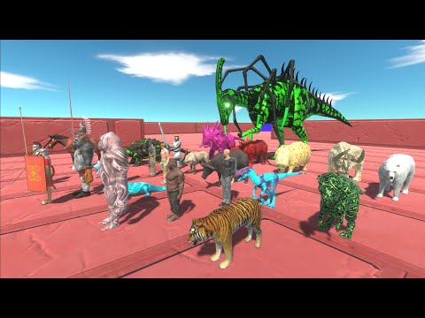Escape from Super Parasaurolophus Alien - Escape from Monster - Animal Revolt Battle Simulator