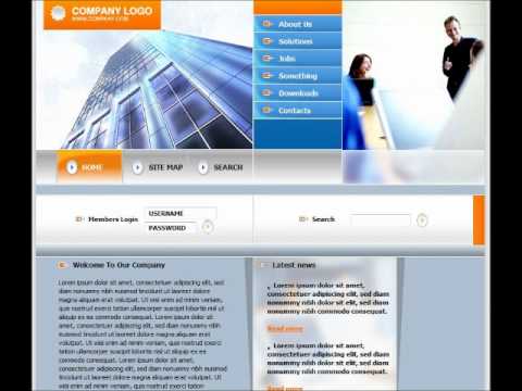 34 kostenlose Homepage Vorlagen Pack_3