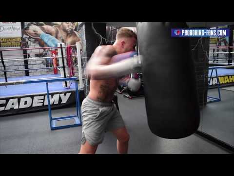 Sam 'NoWhere 2' Hyde - ProBoxing-Fans.com - 20 second Punchbag Challenge