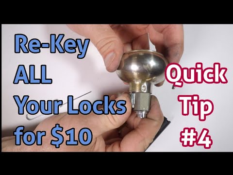 Kurztipp Nr. 4 – Lassen Sie alle Ihre Schlösser für 10 $ neu codieren