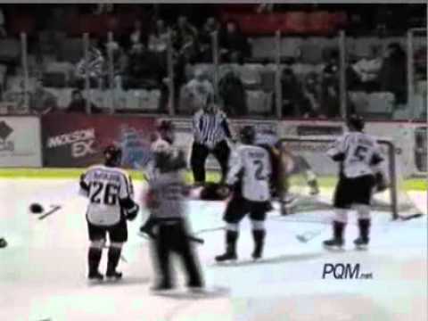Yannick Dube vs Mathieu Brisebois