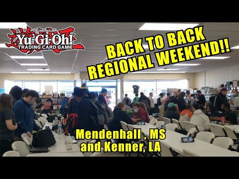 YU-GI-OH! *DOUBLE REGIONALS* BACK TO BACK REGIONAL EXTRAVAGANZA! MS AND LA 2022
