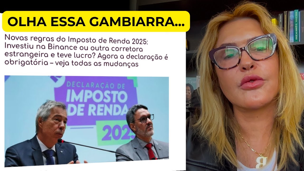 Novas regras IRPF 2025: INVESTIU na BINANCE e teve LUCRO? A DECLARAÇÃO É OBRIGATÓRIA - SEM ISENÇÃO