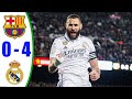 Barcelona vs Real Madrid 0 4 - All Goals & Highlights 2023 HD