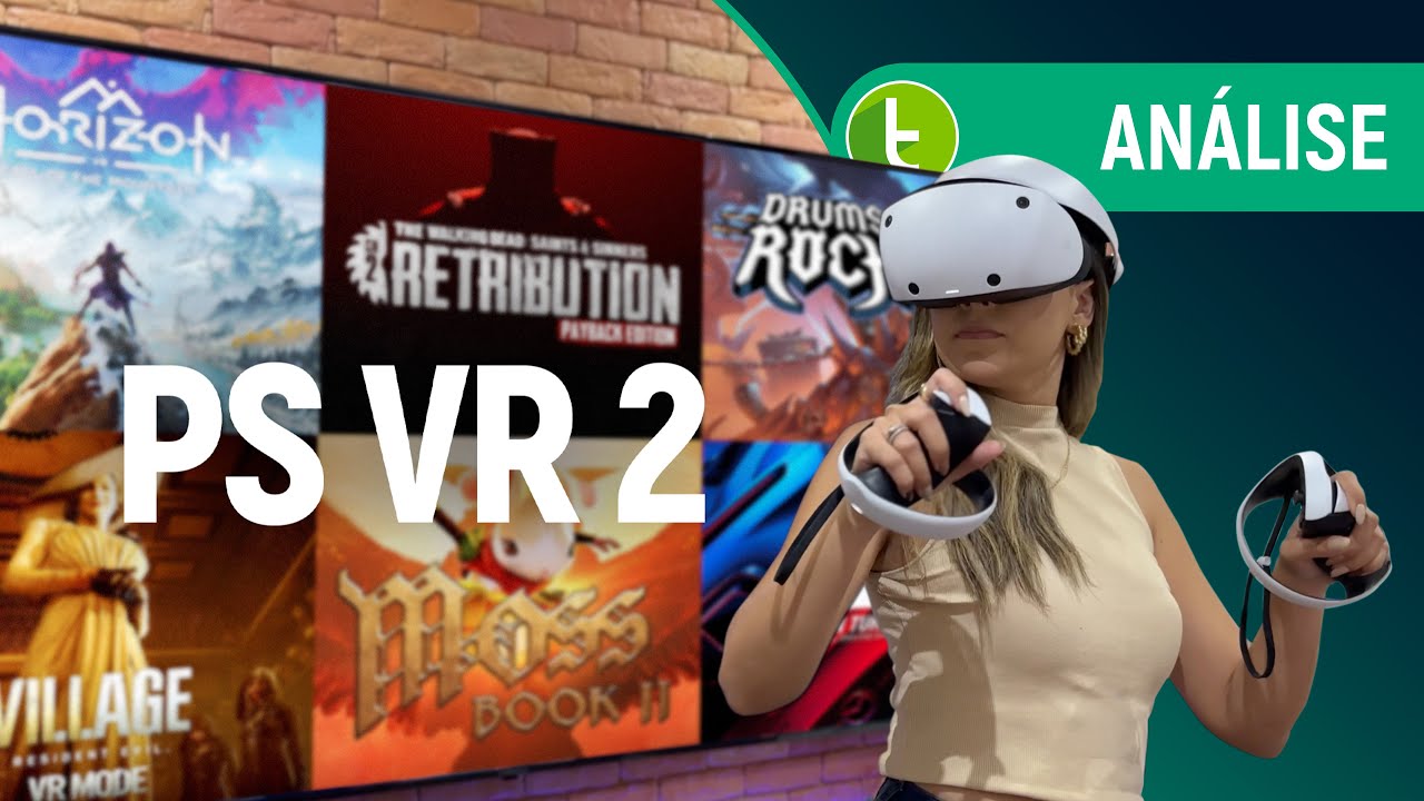 Miniatura da avaliação em vídeo de Playstation VR2 CFI-ZVR1WX Horizon Call Of The Mountain Bundle Branco