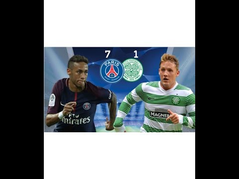 PSG 7 - celtic 1