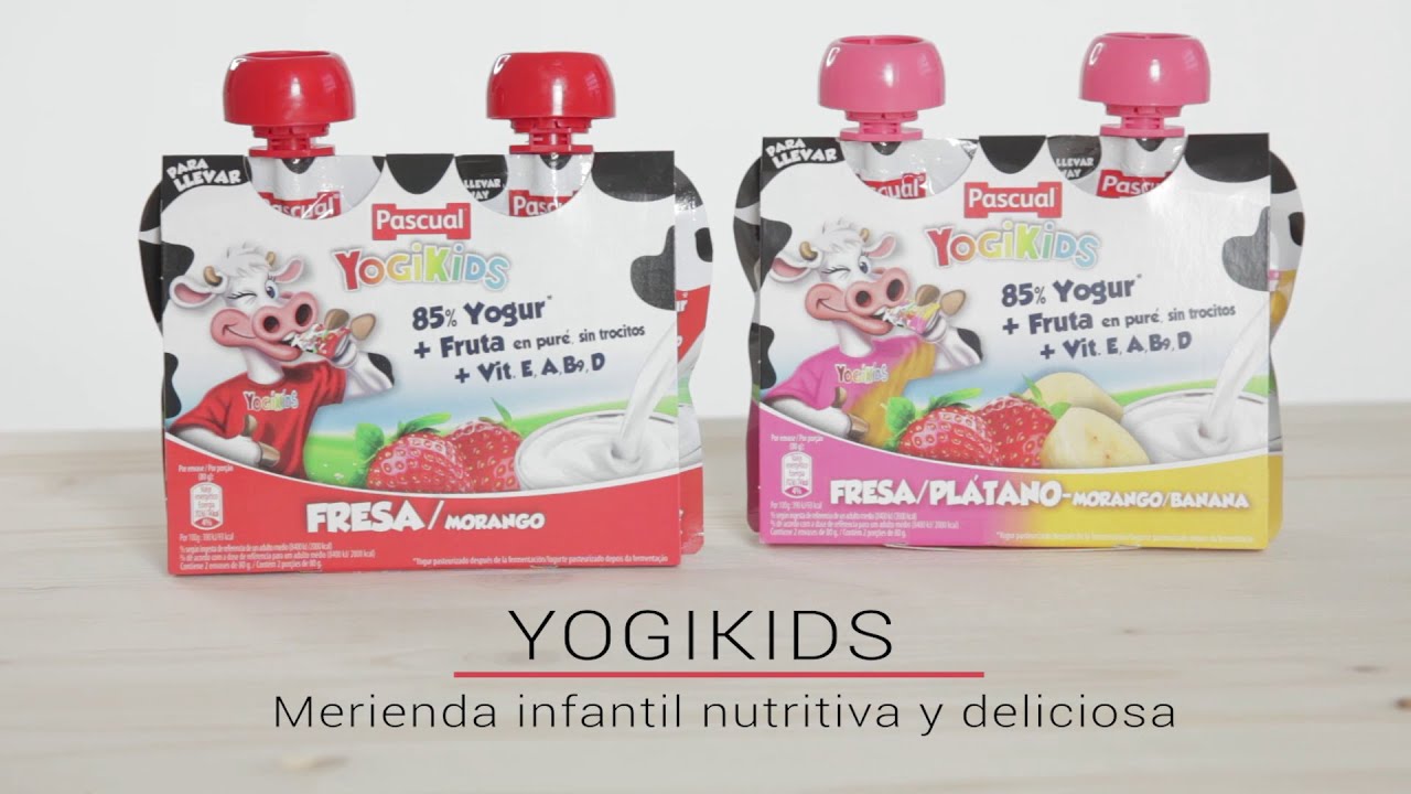 Yogikids, la merienda infantil nutritiva y deliciosa de Calidad Pascual