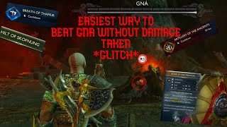 *PATCHED* HOW TO BEAT GNA WITHOUT TAKING DAMAGE (God Of War Ragnarok Glitch NG+)
