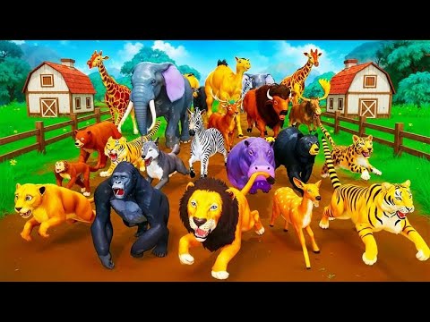 The Great Escape: All Animals on the Run: Outsmarting the Law in a Thrilling Chase Adventure!