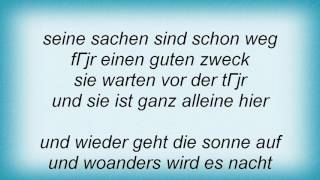 2raumwohnung - Es Wird Morgen Lyrics