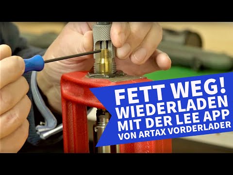 Rekalibriert, entzündert, entfettet: Hülsen beim Wiederladen mit der Lee APP Ladepresse von ARTAX