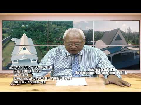 FAASILASILAGA TAUSALA ONLINE   EFKS VAITOOMULI,PALAULI