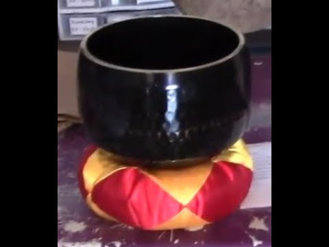 Imperfect 8.5" Black Ching Bowls - Unlimited Singing bowls