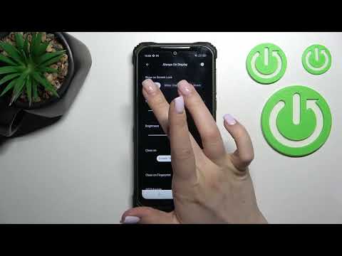 How to Customize Always on Display in Doogee S86 Pro - Muviz Edge App