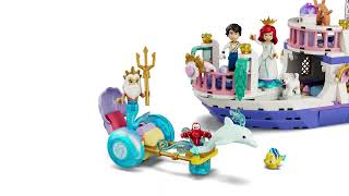 LEGO Disney - Arielina loď a královská svatba