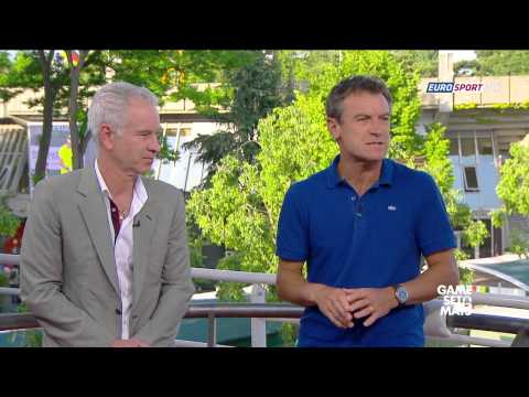 Wilander vs McEnroe, Djokovic as the "best clay court player of all time"