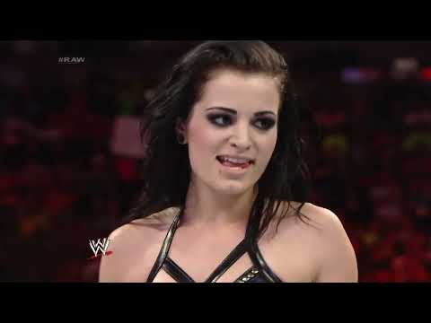 FULL MATCH: 1080pHD WWE RAW 07/21/14 AJ Lee & Paige vs Emma.  Natalya (Paige Attacks AJ Lee)