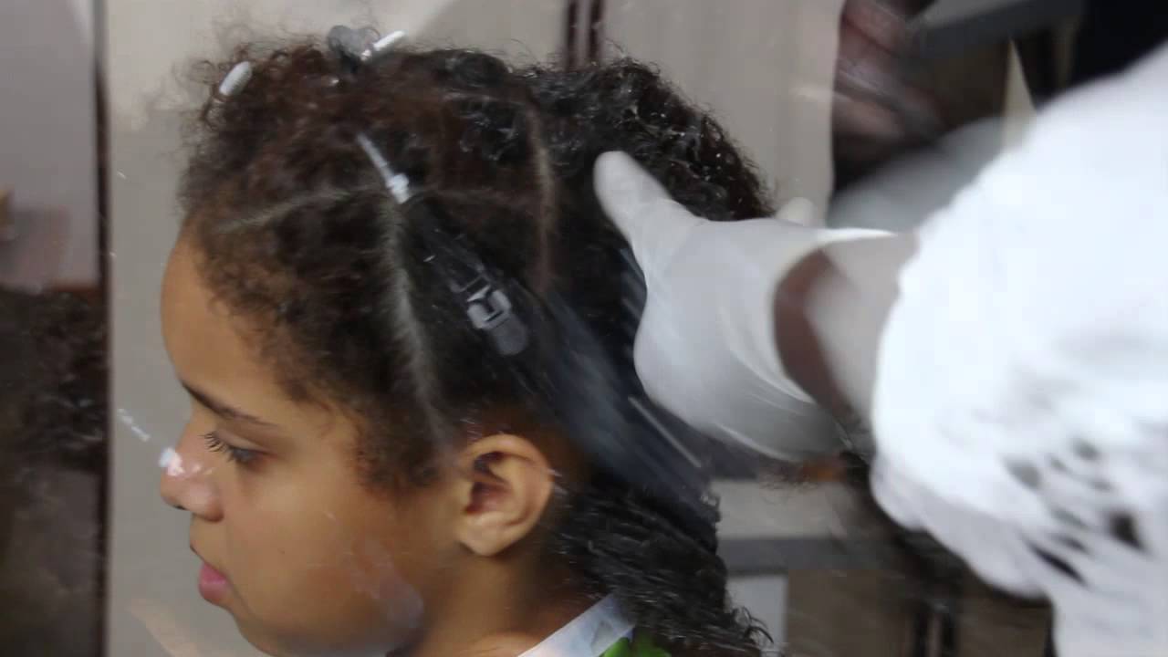 Vidéo Premium keratin Caviar sur enfant