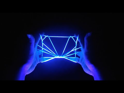 Fadenspiele - Show - Fadenspielfigur: Figurenfolge Tasse Tee, Brücke, Schmetterling, Zwei Berge