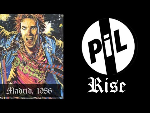 PUBLIC IMAGE LTD-Rise-(Madrid,1986)