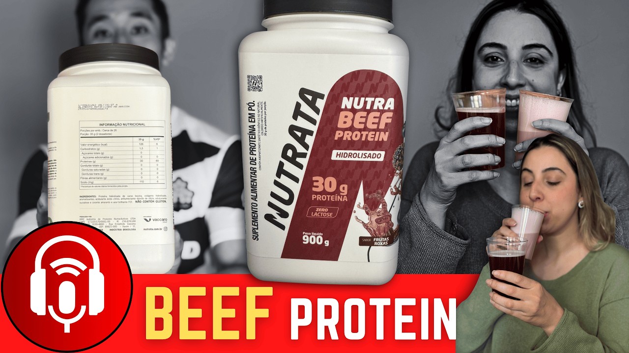 Miniatura da avaliação em vídeo de Beef Protein Hidrolisado Frutas Vermelhas 900g Integralmedica