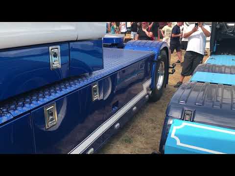 Scania T SADLER V8 SOUND @ Nog Harder Lopik 2018