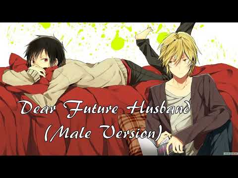 Dear Future Husband Male Vrs - Meghan Trainor