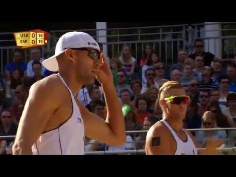 Gibb/Patterson (USA) vs. Marco/Garcia (ESP) - Apeldoorn - Men World Championships 2015