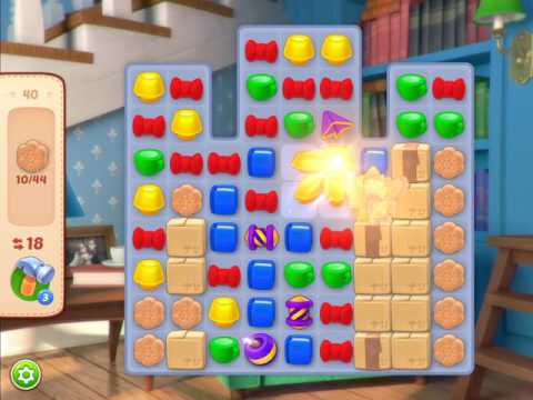 Homescapes Level 40 Walkthrough