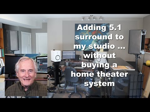 Adding 5.1 surround to my studio without buying a home theater system