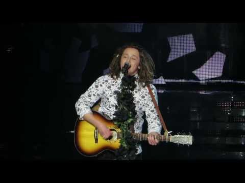 Luke Friend - Kiss From A Rose (Seal) - X Factor Live - at the BIC, Bournemouth on 16/03/2014