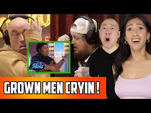 Iam Tongi - Jelly Roll And Joe Rogan Crying To Monsters Performance On American Idol Reaction