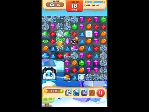 Jewel Match King Level 234 - Walkthrough ( No Booster )