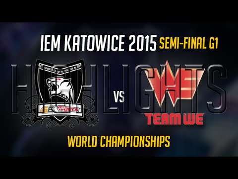 GE Tigers vs Team WE Game 1 Highlights Semi-Final IEM World Championship Katowice 2015 S5