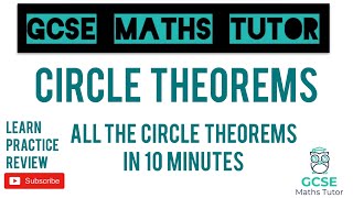 All of the Circle Theorems in 10 Minutes!!  Circle