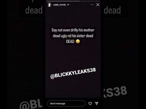 Yagi B speaks on say drilly dead sister 🤧👀  #yagib #saydrilly #drillscene #shorts