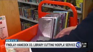 Findlay-Hancock County Public Library to no longer provide access to Hoopla