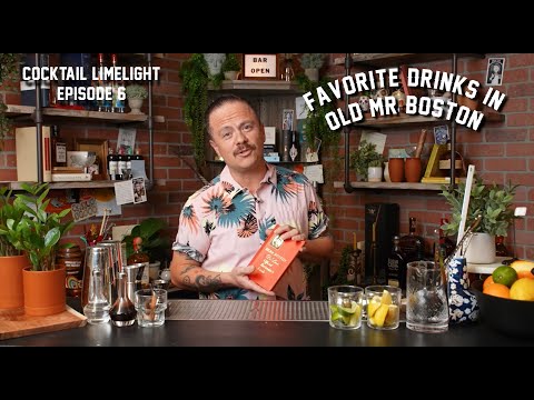 Favorite Cocktails in Old Mr. Boston | Cocktail Limelight
