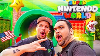 VISITE du Parc SUPER NINTENDO WORLD⭐ à HOLLYWOOD avec @FRSkyRRoZ  ! (VLOG Lundi Let's Go #4) 🌴