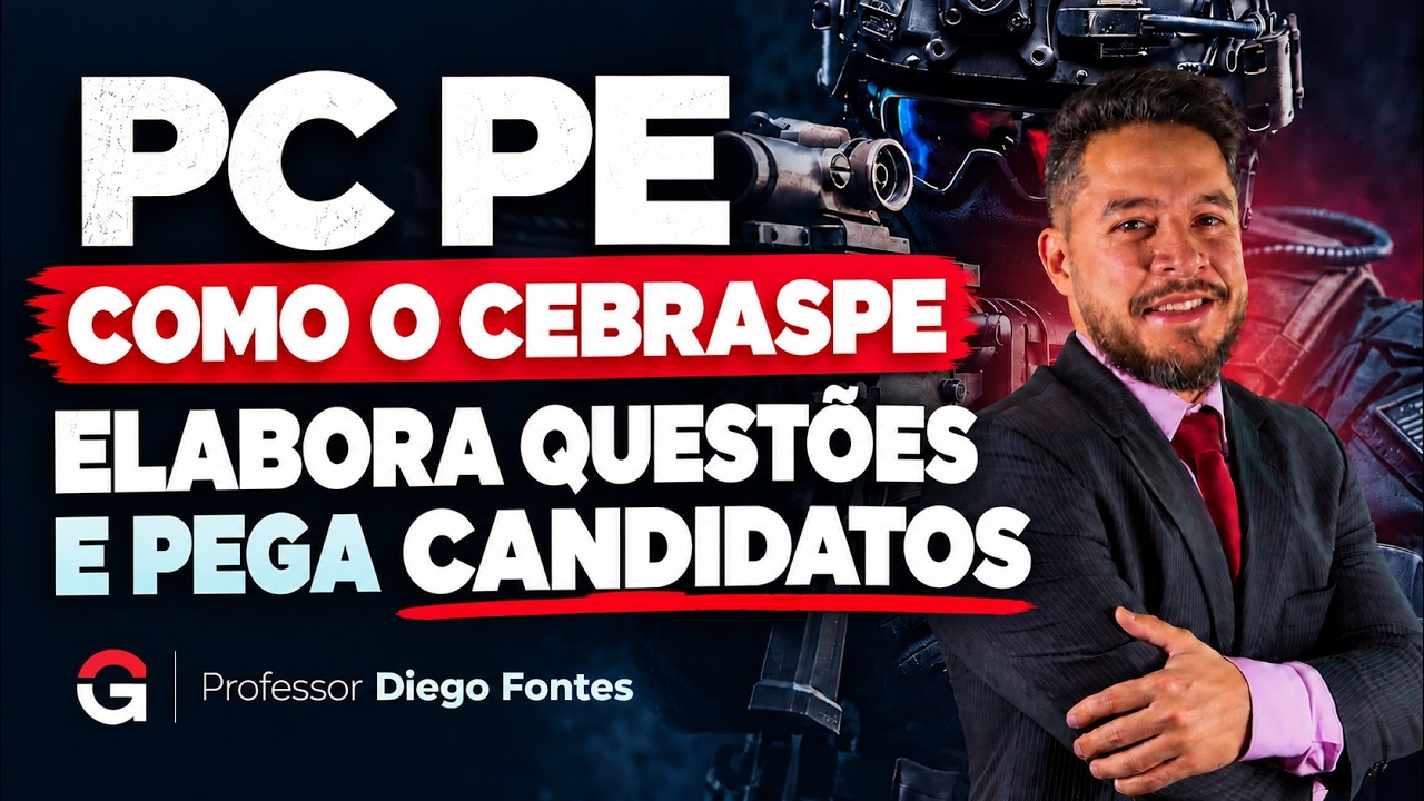 Como o Cebraspe elabora questões e pega candidatos
